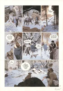Planche couleur, Comanche Trail, Christian Rossi
