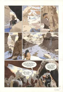 Planche couleur, Comanche Trail, Christian Rossi