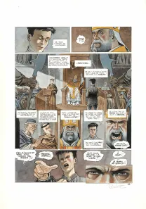 Planche couleur, Cauchon... Ou l'homme qui tua Jeanne d'Arc, Joël Parnotte