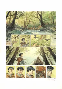 Planche couleur, Cauchon... Ou l'homme qui tua Jeanne d'Arc, Joël Parnotte