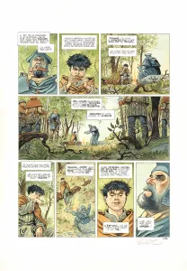 Planche couleur, Cauchon... Ou l'homme qui tua Jeanne d'Arc, Joël Parnotte