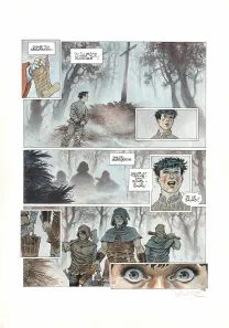 Planche couleur, Cauchon... Ou l'homme qui tua Jeanne d'Arc, Joël Parnotte