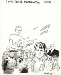 Couverture, IAN, Leçon de ténèbres (T.2), Ralph Meyer