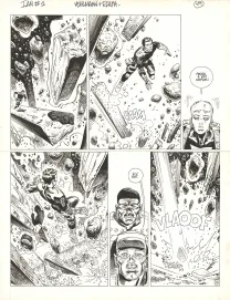 Planche noir et blanc, IAN, Un singe électrique (T.1), Ralph Meyer