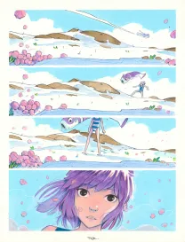 Colored original page, Maison Croa Croa, Davide Tosello