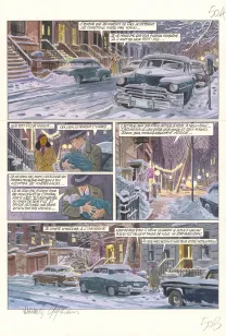 Planche couleur, Purple Heart, Projet bluebird (T.2),  Warnauts et Raives