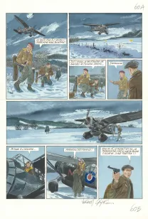 Colored original page, Ciel d'orages, Harvest Moons (T.2),  Warnauts et Raives