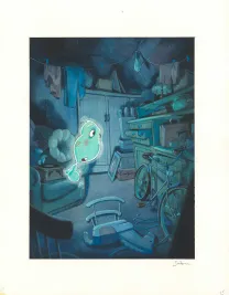 Colored illustration, Peur de rien !, Quentin Gréban