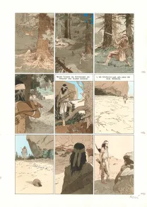 Planche couleur, Golden West, Christian Rossi