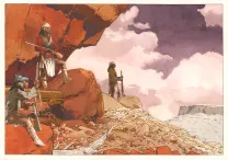 Illustration couleur, Golden West, Christian Rossi