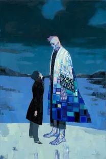 Painting, Frankenstein, David Sala