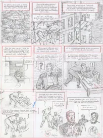 Crayonné, Blake et Mortimer, Antoine Aubin