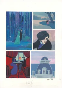 Planche couleur, Frankenstein, David Sala