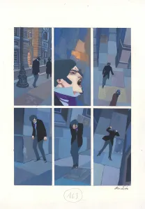 Planche couleur, Frankenstein, David Sala