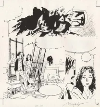 Planche noir et blanc, Anatomie du désordre, Emmanuel Moynot