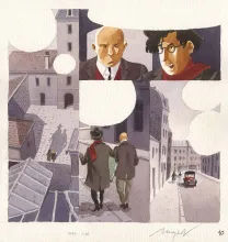 Planche couleur, Oscar & Monsieur O, Emmanuel Moynot