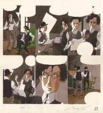 Planche couleur, Oscar & Monsieur O, Emmanuel Moynot