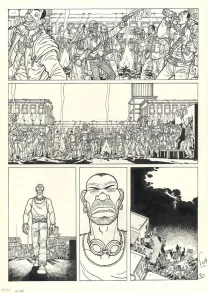 Planche noir et blanc, Rails, Jaguars (T.1), Fred Simon
