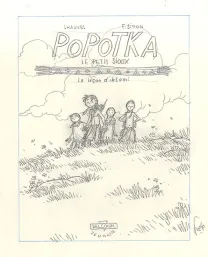 Cover project, Popotka le petit sioux, La leçon d'Iktomi (T.1), Fred Simon