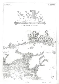 Crayonné, Popotka le petit sioux, La leçon d'Iktomi (T.1), Fred Simon