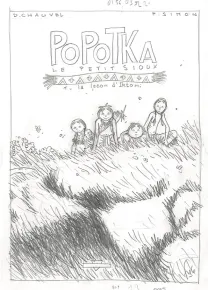 Sketch, Popotka le petit sioux, La leçon d'Iktomi (T.1), Fred Simon