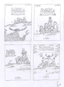 Sketch, Popotka le petit sioux, La leçon d'Iktomi (T.1), Fred Simon