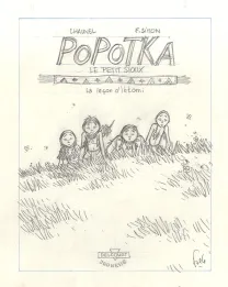 Crayonné, Popotka le petit sioux, La leçon d'Iktomi (T.1), Fred Simon
