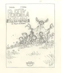 Crayonné, Popotka le petit sioux, La leçon d'Iktomi (T.1), Fred Simon