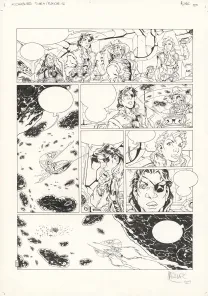 Planche noir et blanc, Kookaburra, Système Ragnarok (T.4), Nicolas Mitric