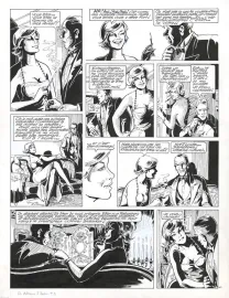 Planche noir et blanc, Louis la Guigne, Un automne à Berlin (T.3), Jean-Paul Dethorey