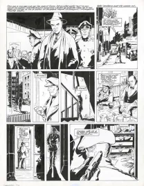 Planche noir et blanc, Louis la Guigne, Charleston (T.6), Jean-Paul Dethorey