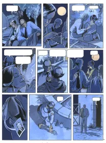 Planche couleur, Louis la Guigne, Lo zio (T.13), Jean-Paul Dethorey