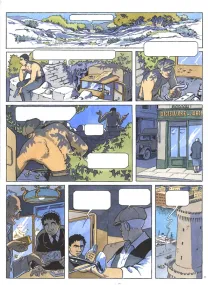 Planche couleur, Louis la Guigne, Lo zio (T.13), Jean-Paul Dethorey