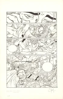 Planche noir et blanc, Nomad, Mémoire cache (T.5), Sylvain Savoia
