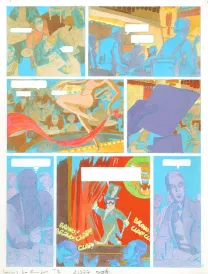 Mise en couleurs, Louis la Guigne, Moulin Rouge (T.2), Jean-Paul Dethorey