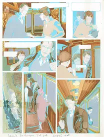 Color layout, Louis la Guigne, Le jour des faucons (T.4), Jean-Paul Dethorey