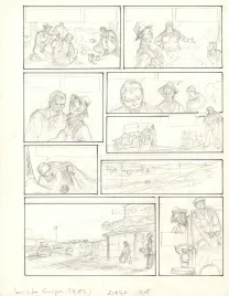 Sketch, Louis la Guigne, Les vagabonds (T.7), Jean-Paul Dethorey