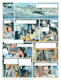 Color layout, Louis la Guigne, Fureur (T.8), Jean-Paul Dethorey