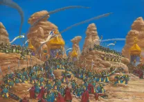Colored illustration, Chronopia , Adrian Smith