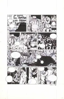 Planche noir et blanc, Après la guerre, Volume 1, Freddy Martin
