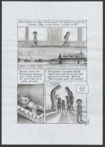 Planche noir et blanc, Couleur de peau : miel, Tome 1 (T.1),  Jung