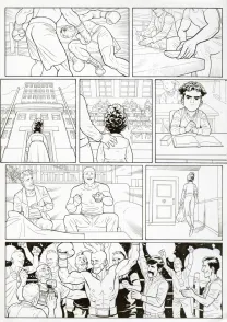 Planche noir et blanc, Ken games, Ciseaux (T.3), Marcial Toledano