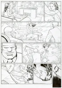 Planche noir et blanc, Ken games, Ciseaux (T.3), Marcial Toledano