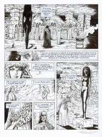 Planche noir et blanc, Claymore,  Ersel
