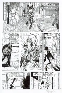 Planche noir et blanc, Les Pionniers du nouveau monde,  Ersel