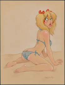 Colored illustration, Dean Yeagle