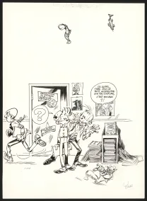 Cover, Spirou et Fantasio,  Yoann