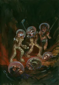 Illustration couleur, Spirou et Fantasio, La Face cachée du Z (T.52),  Yoann