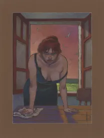 Illustration couleur, Trait de craie, Miguelanxo Prado