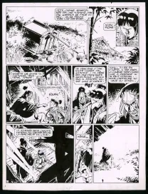 Planche noir et blanc, Kogaratsu, Marc Michetz